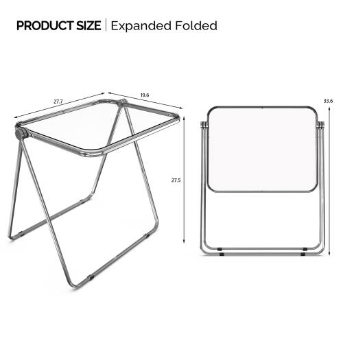 PRODUCT SIZE  
Expanded: 27.7  
Folded: 19.6  
Expanded: 33.6  
Folded: 27.5