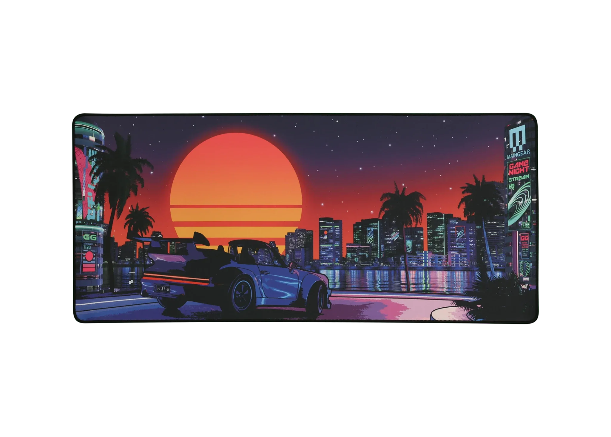 MAINGEAR - "Night Drive" Mouse Mat - multicolored