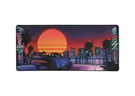 MAINGEAR - "Night Drive" Mouse Mat - multicolored