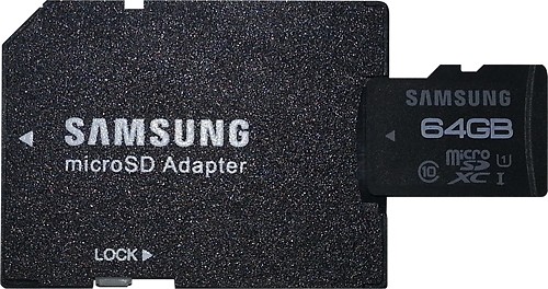  Samsung - Pro 64GB microSDHC Memory Card