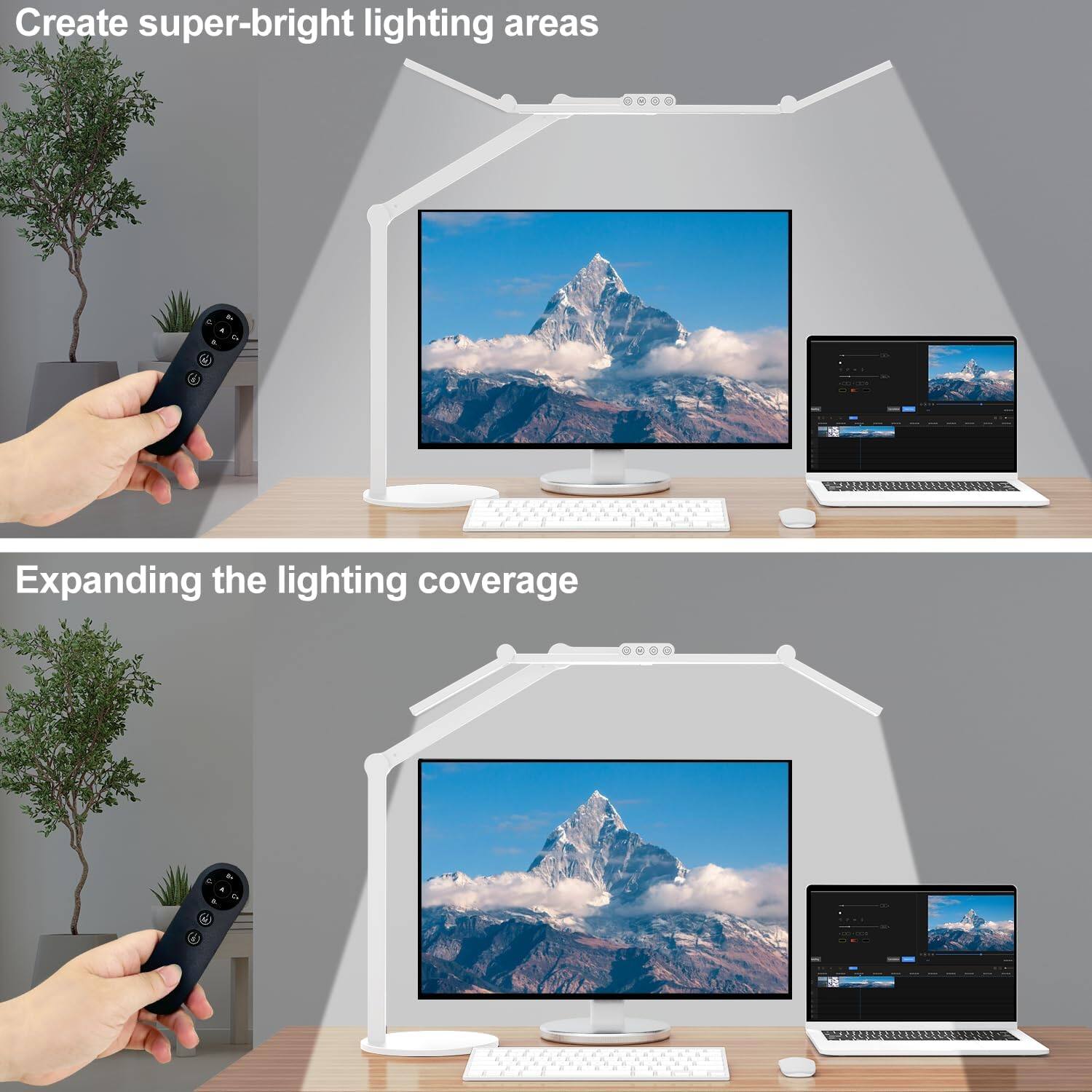 Create super-bright lighting areas

Expanding the lighting coverage