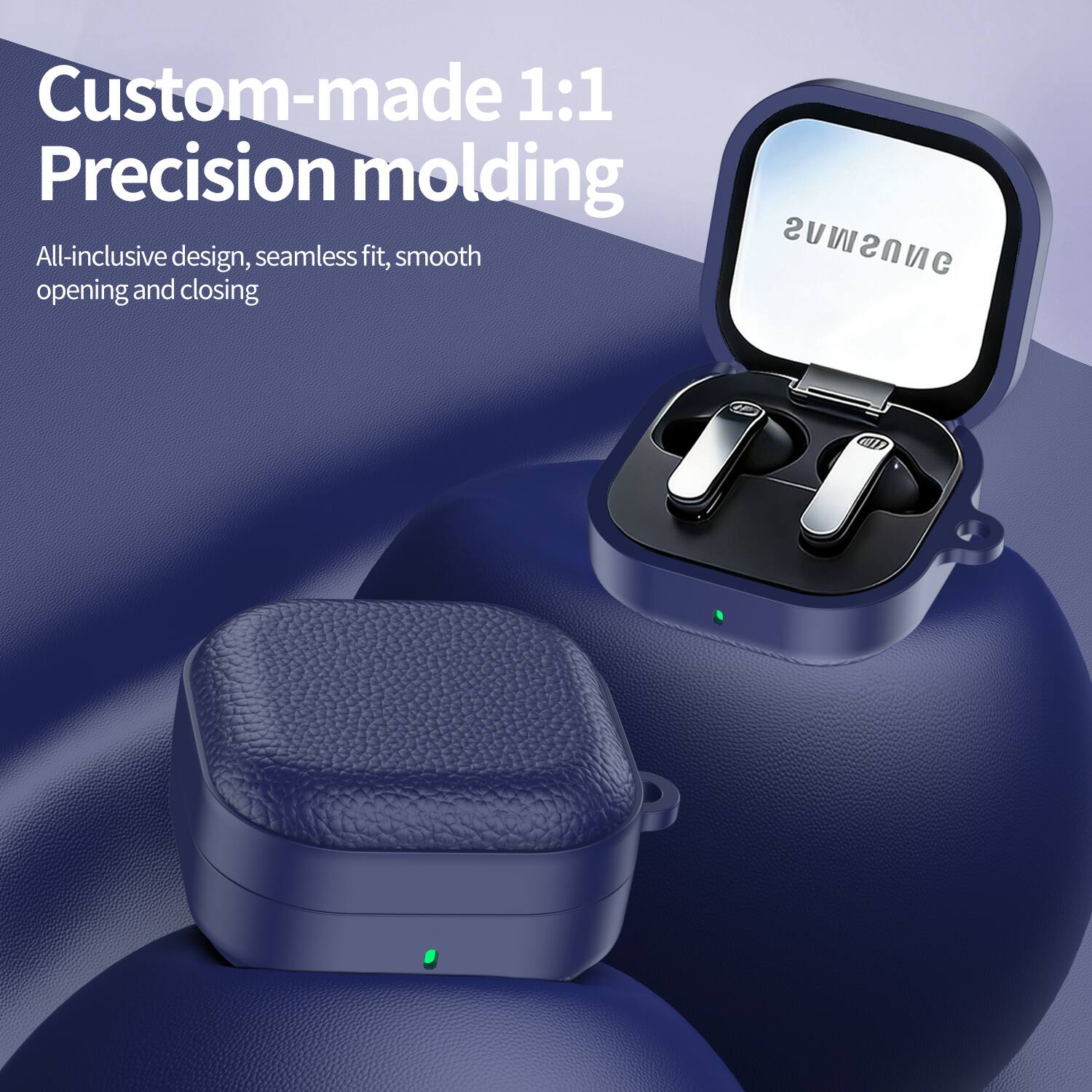 Custom-made 1:1 Precision molding  
All-inclusive design, seamless fit, smooth opening and closing