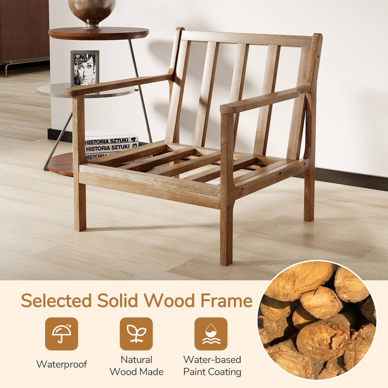 HISTORIA SZTUKI  
HISTORIA SZTUKI 3  
HISTORIA STORA  

Selected Solid Wood Frame  
Natural Water-based Waterproof Wood Made Paint Coating