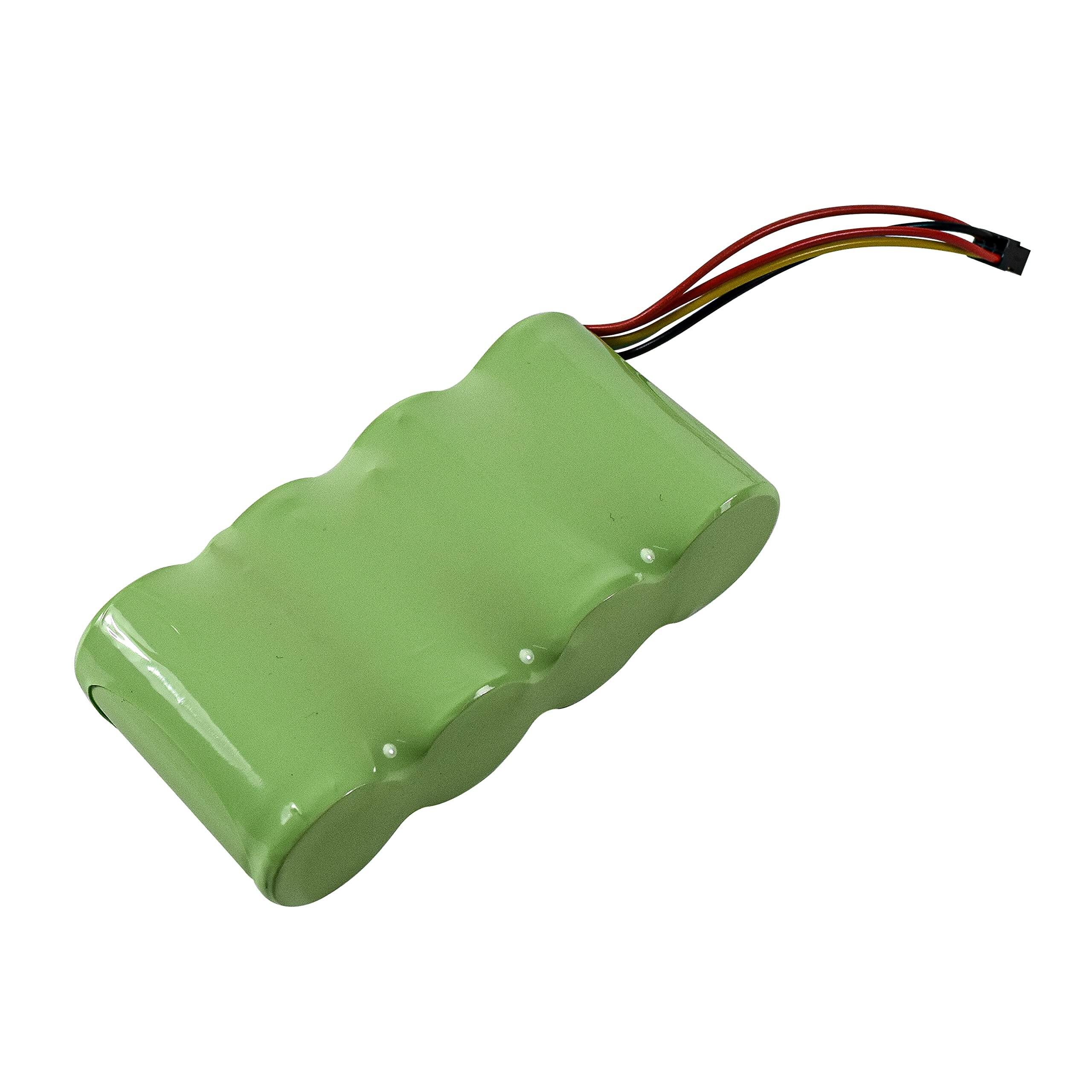 Alt View 2. HQRP - 3500 mAh 4.8 V Ni-MH Replacement Battery for Fluke 120 123 124 125, 43 43B Scopemeter.