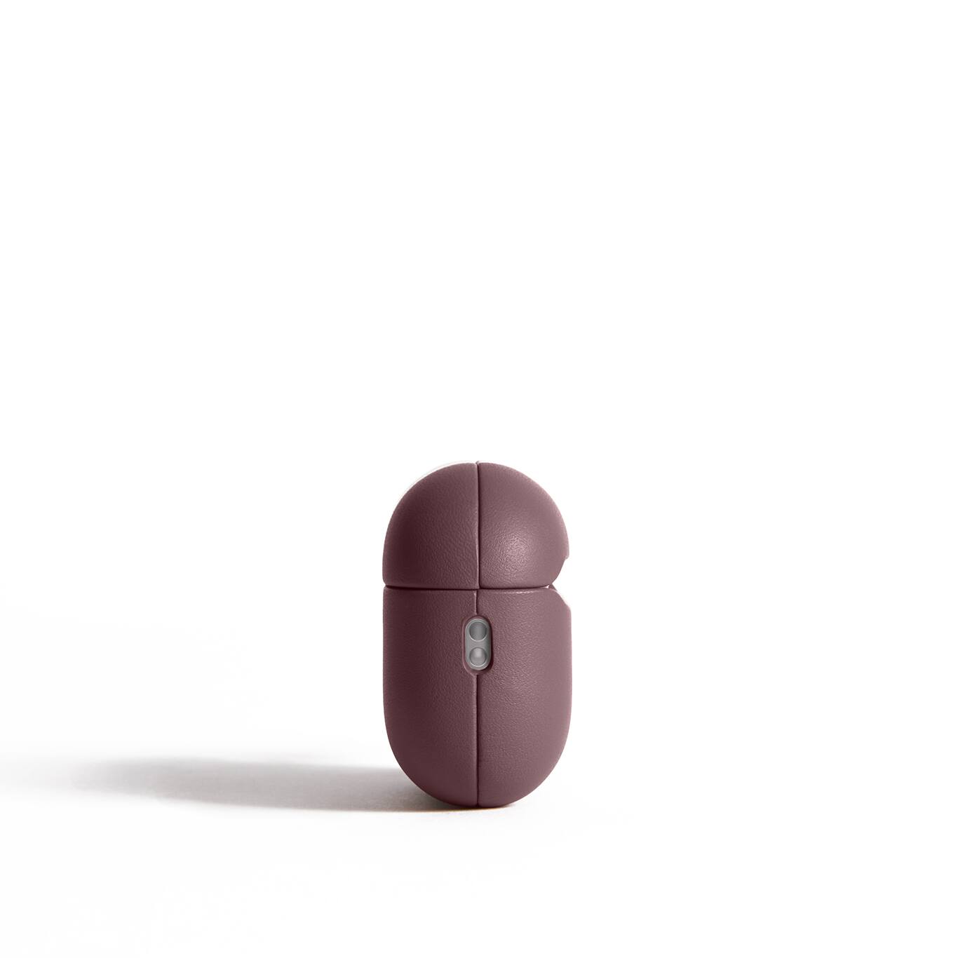 Left. Mujjo - Mujjo Echelon AirPods Pro (2nd Gen) Case - Bronze Red.