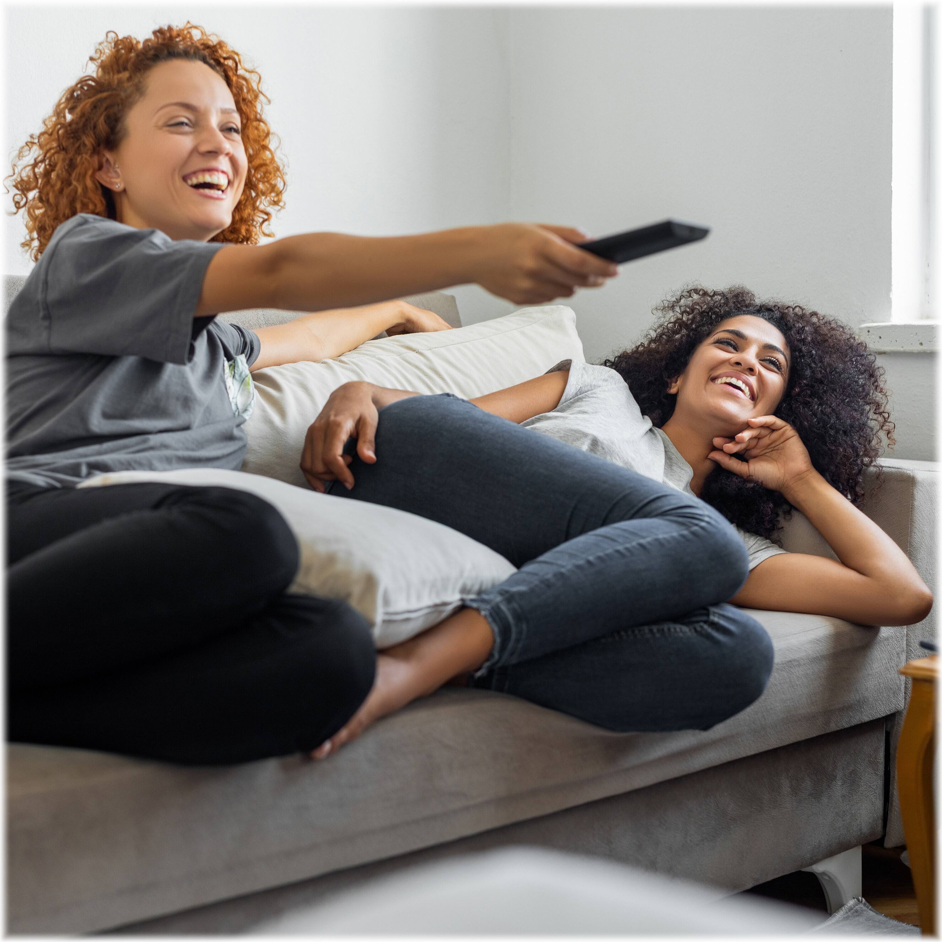 Alt View 17. TERK - Rechargeable 4-Device Backlit Universal Remote - Black.