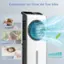 Customize Air Flow As You Like:

1. Normal Mode:
2. Natural Mode:
3. Sleep Mode:
4. 1-24 Level Speeds: