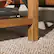 Alt View Zoom 18. Walker Edison - Farmhouse Metal Accent Side Table - Rustic Oak.