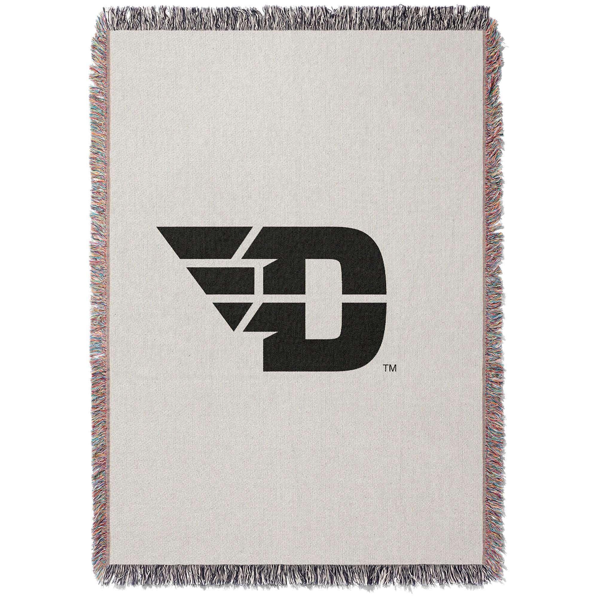 Chad & Jake - Dayton Flyers Woven Blanket - White