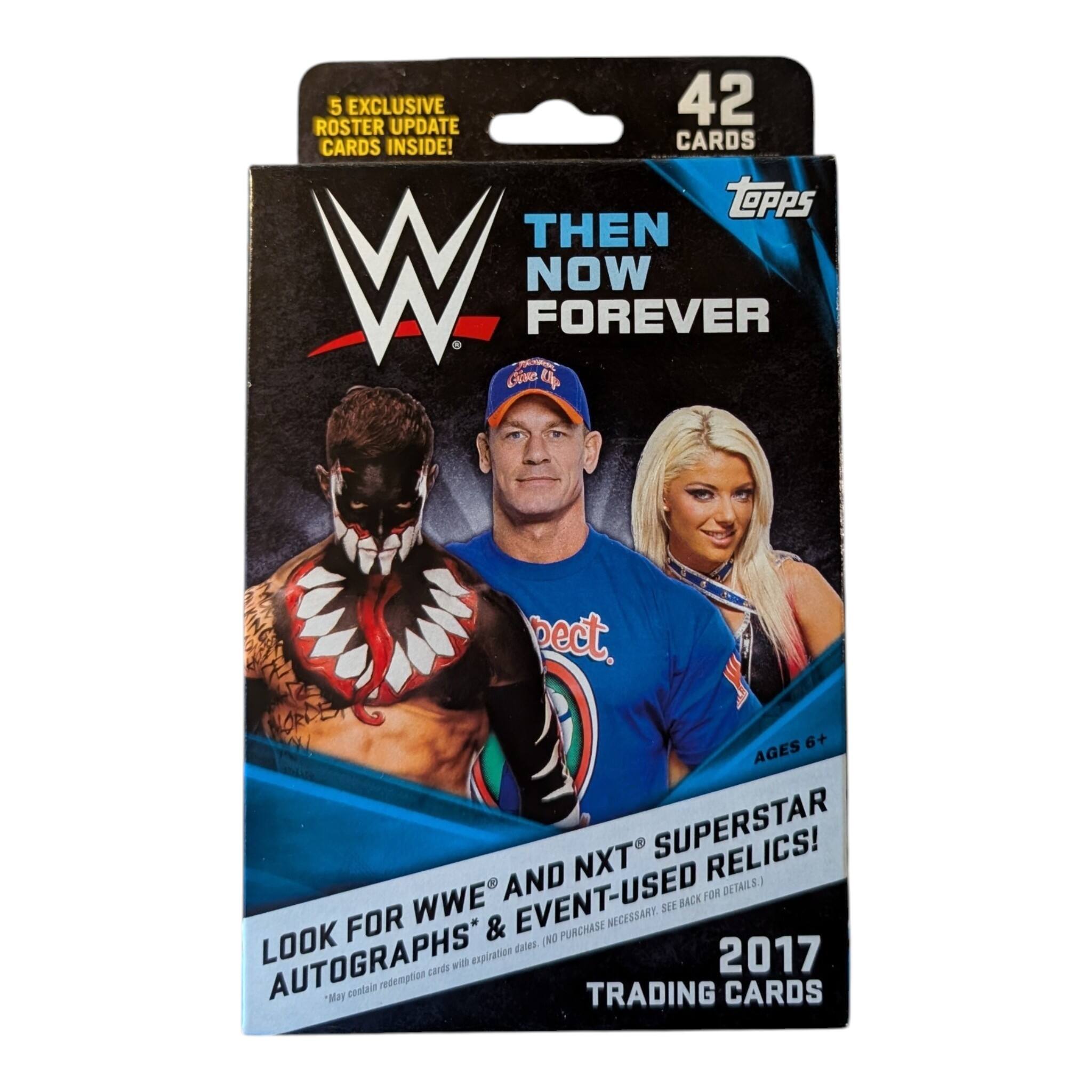 2017 Topps WWE Then Now Forever Hanger Box