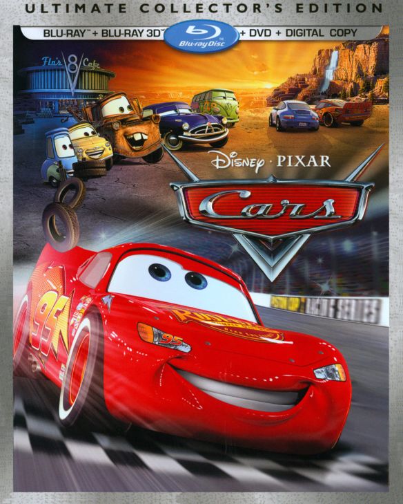  Cars [Ultimate Collector's Edition] [3 Discs] [Includes Digital Copy] [3D] [Blu-ray/DVD] [Blu-ray/Blu-ray 3D/DVD] [2006]