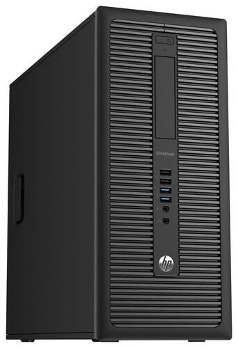 Front Standard. HP - EliteDesk 800 G1 Desktop - 4GB Memory - 500GB Hard Drive.