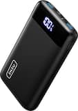 INIU - 22.5W Fast Charging 20000 mAh Power Bank, USB C in & out Portable Charger with LED Display for iPhone, Samsung, and More - Black