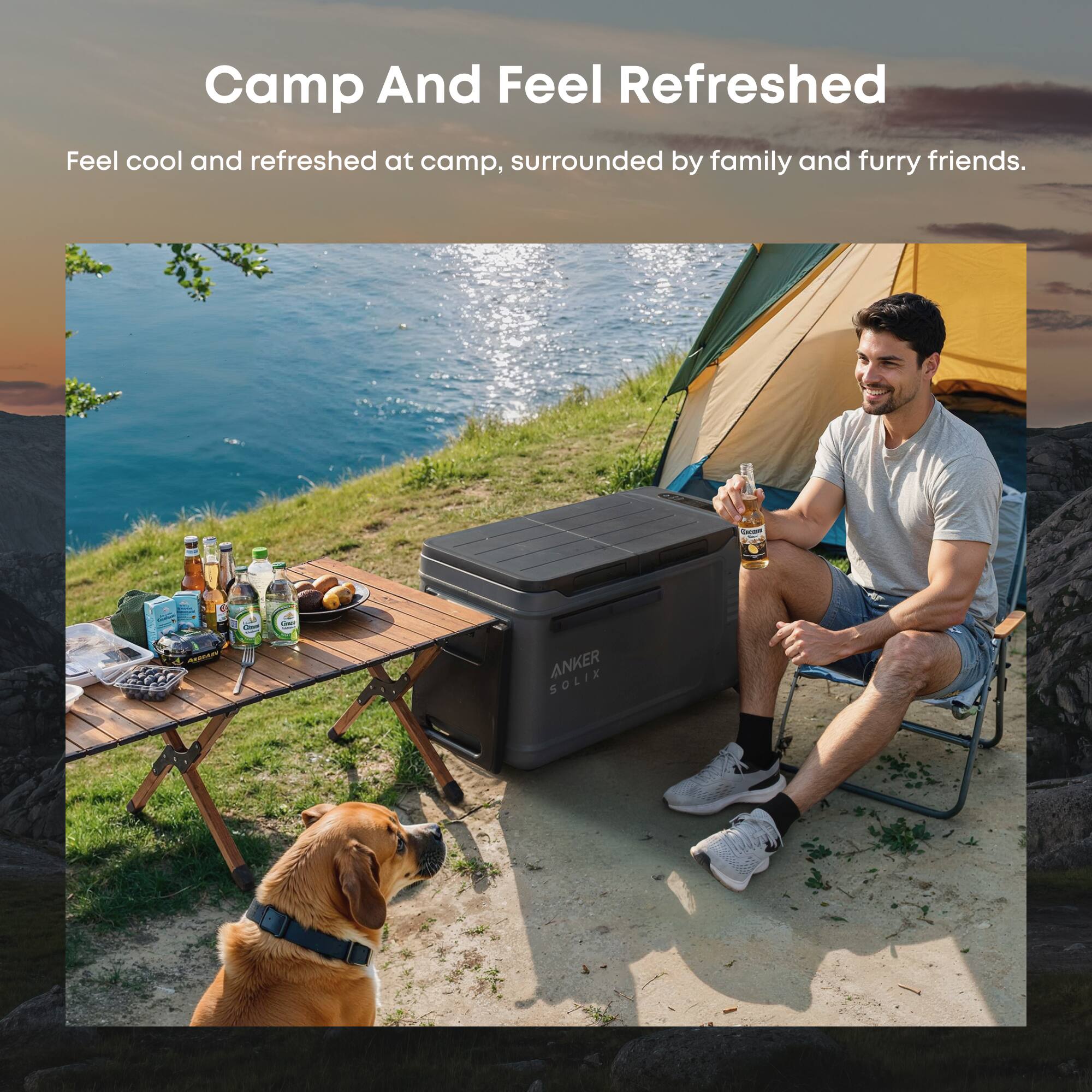 Camp And Feel Refreshed

Feel cool and refreshed at camp, surrounded by family and furry friends.