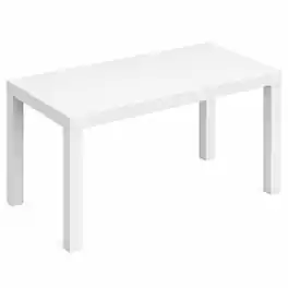 FurniFact - modern TV stand with sleek design and ample storage space - White