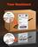 Tear Resistant
Ours
Labels remain intact
Others
Labels are easily torn
PRIORITY MAIL 2-DAY
C070 0023
MUNICYN 1234 Abed Abc Delg
RE 12345 Abode Abode A 12568 United States
(003)123-4568
TRACKING a USPS 1359 9563 6489 8I 9626 6216 0023
Others Labels are easily torn R002
TE NCHO AST H BL NY -5427 DC ER PLAINS USPS TRACKING 044 2864 24 $405 5035 9930
Approved #038555749 Electronic Rate