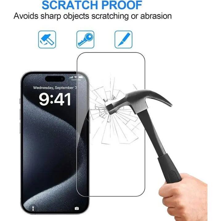 SCRATCH PROOF  
Avoids sharp objects scratching or abrasion  

all  
Wednesday, September 7 9:41