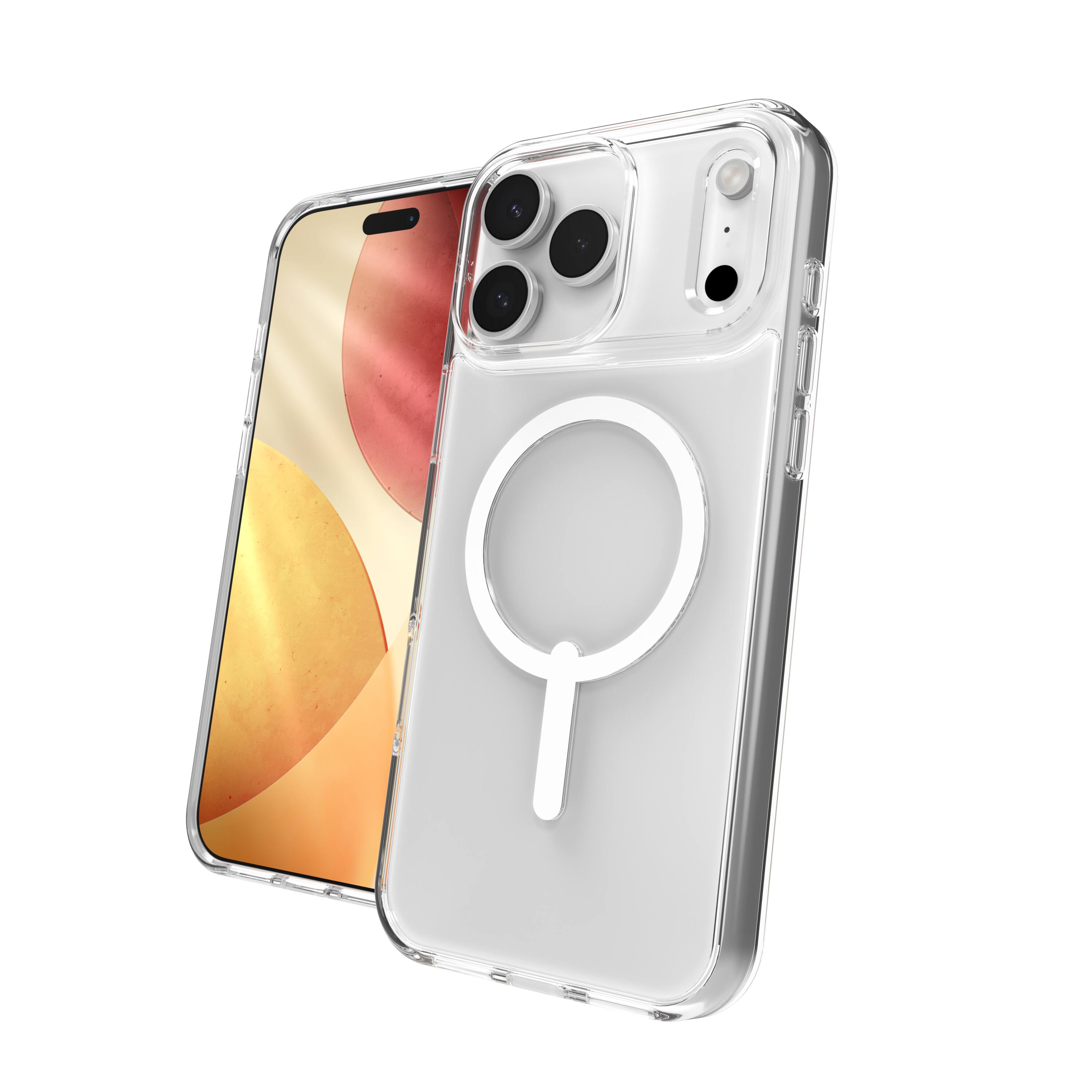 Alt View 6. ZAGG - Crystal Palace Lite Snap Ultra-slim MagSafe-compatible for Apple iPhone 17 Pro Max - Clear.