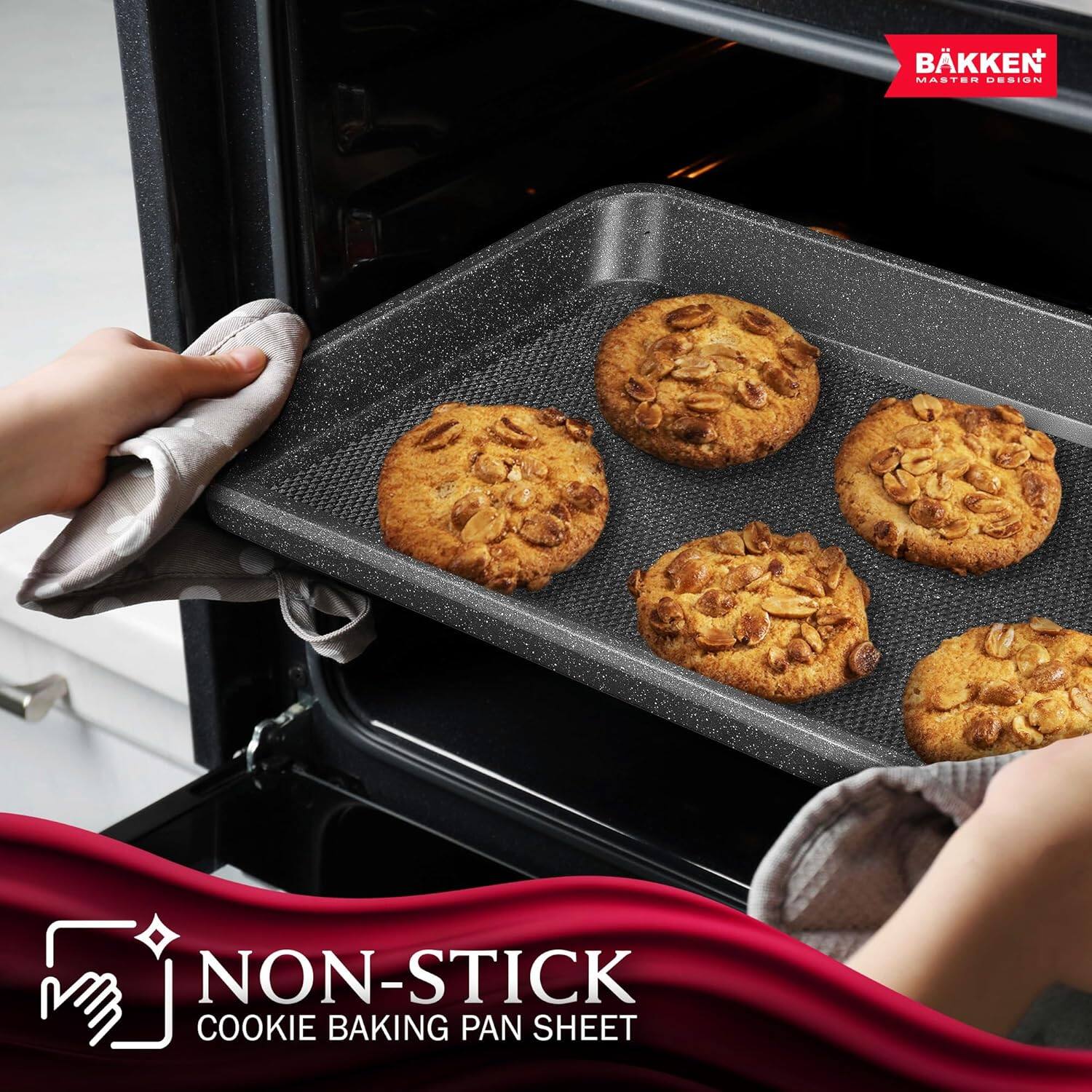 BÄKKEN MASTER DESIGN NON-STICK COOKIE BAKING PAN SHEET