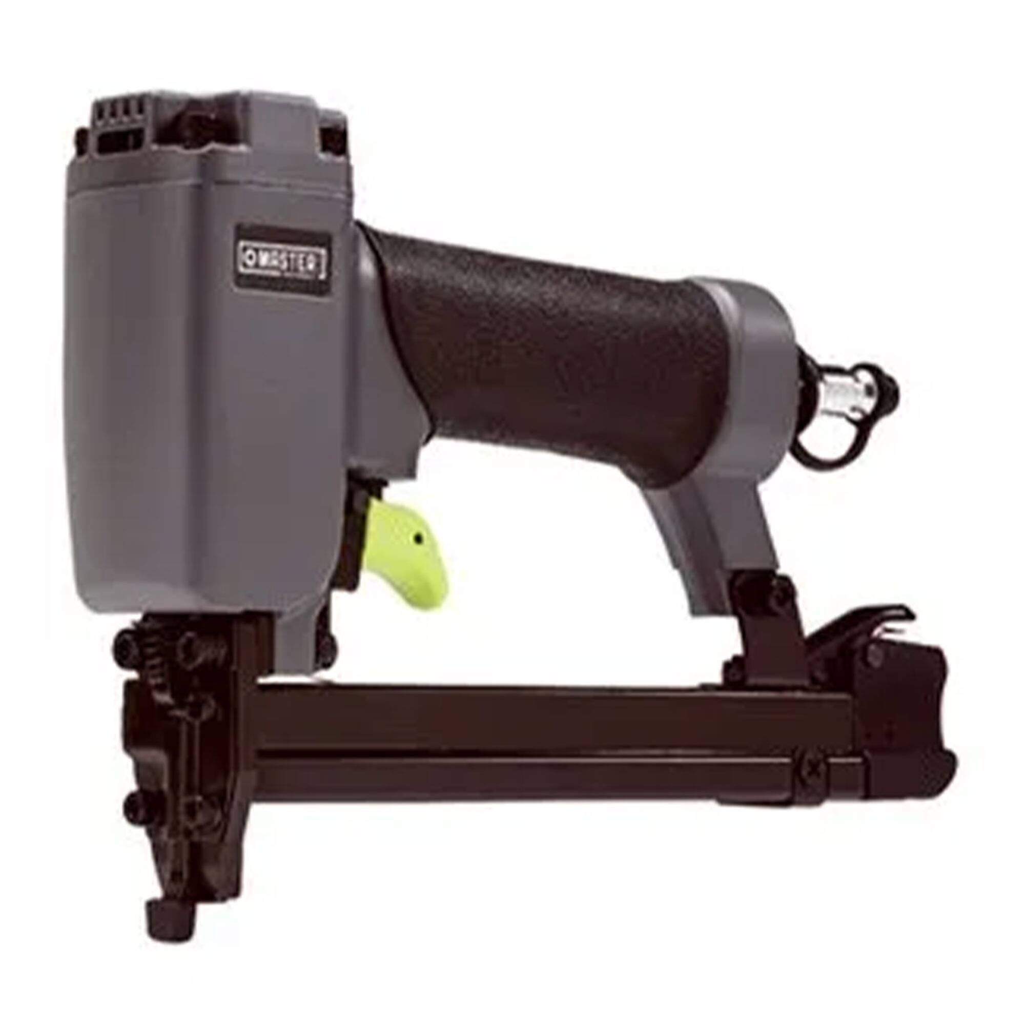 Front. Master Mechanic - Master Mechanic 20 Gauge Pneumatic Upholstery Stapler Holds Up to 100 Fasteners.