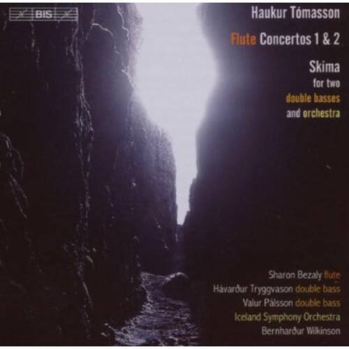 Haukur Tomasson  
Flute Concertos 1 & 2  
Skima for two double basses and orchestra  

Sharon Bezaly flute  
Hávardur Tryggvason double bass  
Valur Pálsson double bass  
Iceland Symphony Orchestra  
Bernhardur Wilkinson
