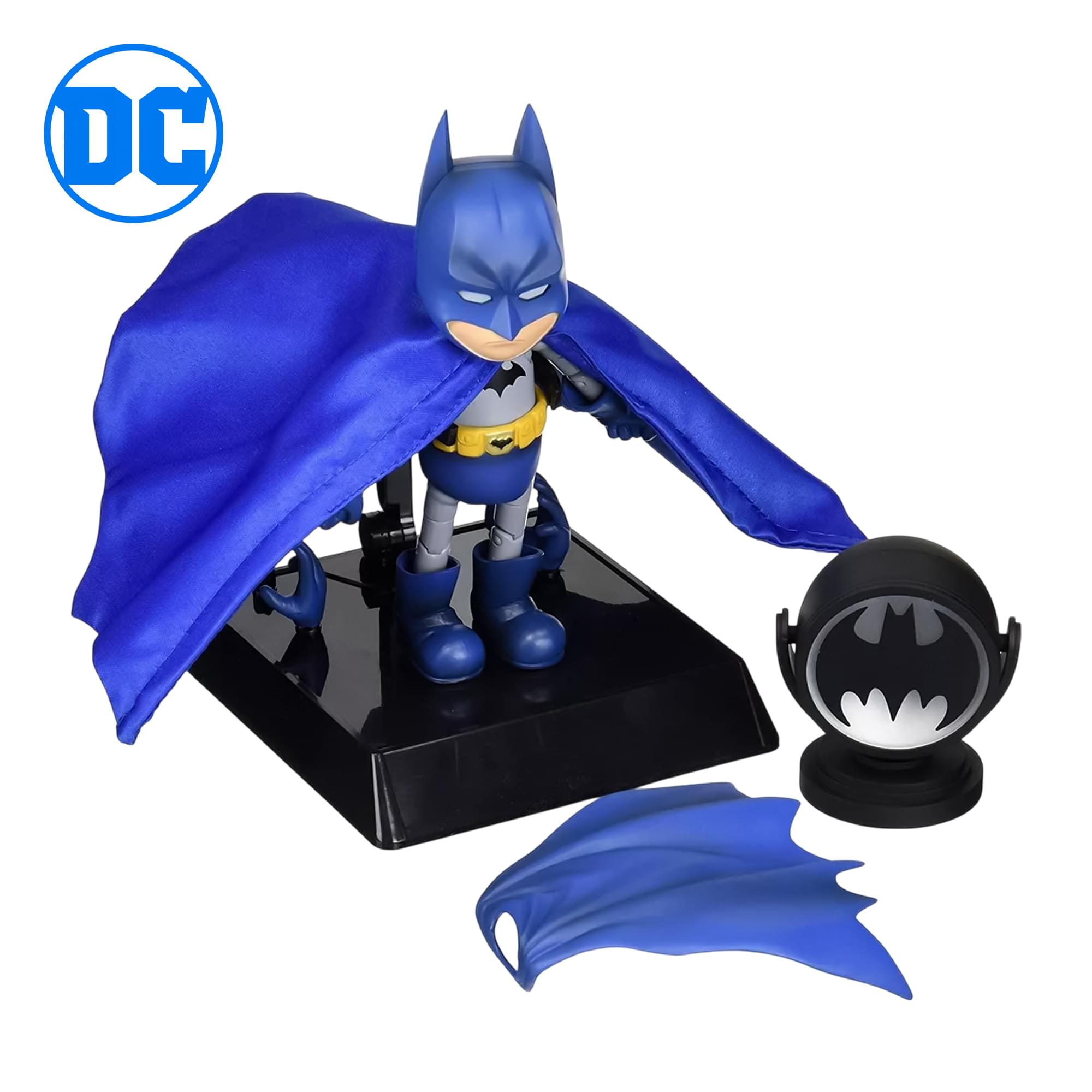 Alt View 10. DC Universe - DC Comics Hybrid Metal Figuration Action Figure | Batman SDCC 2015 Exclusive - Blue.
