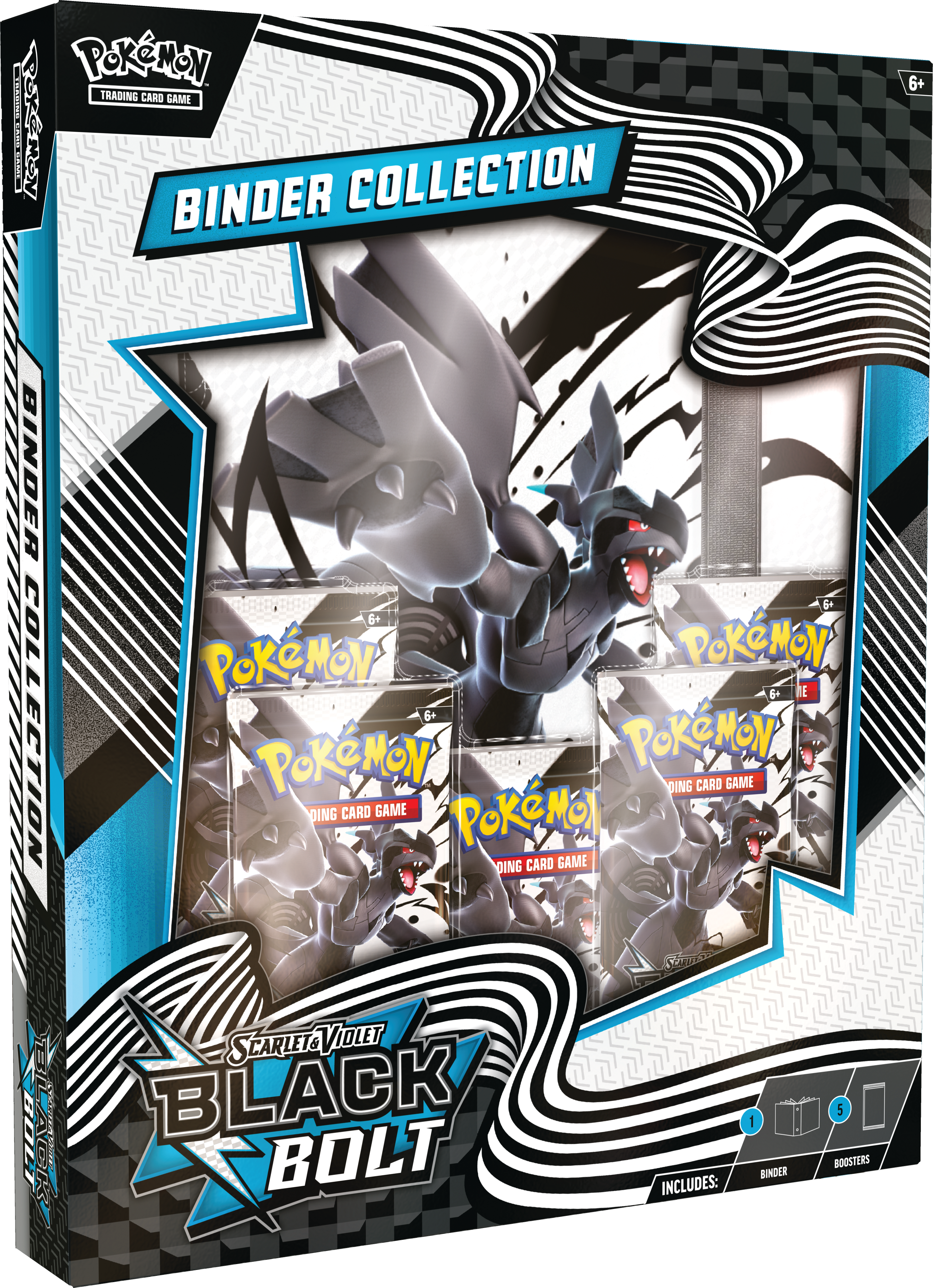 Pokémon - Trading Card Game: Scarlet & Violet Black Bolt Binder Collection