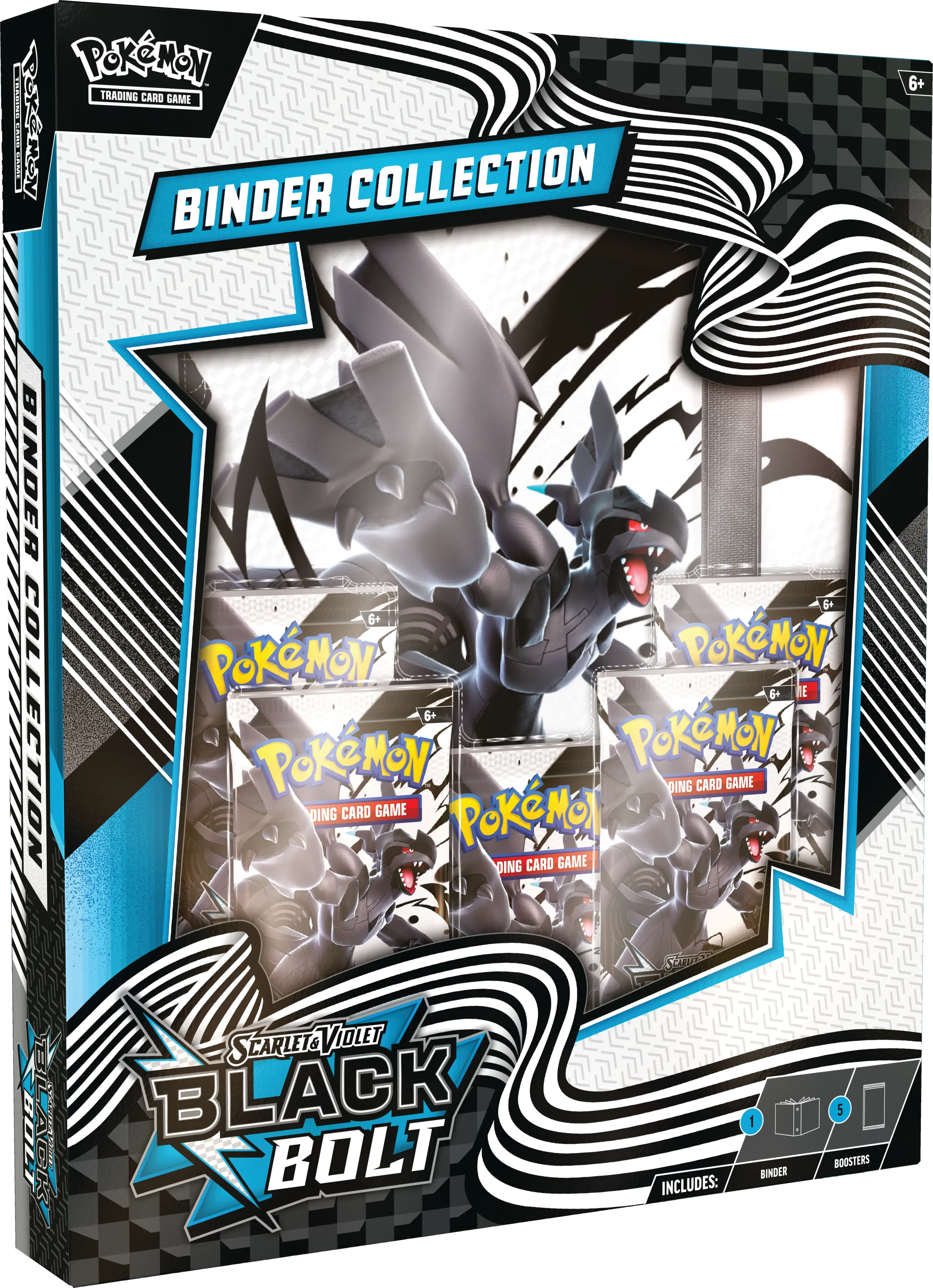 Pokémon - Trading Card Game: Scarlet & Violet Black Bolt Binder Collection