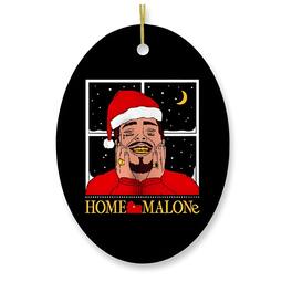 OrnamentallyYou - Home Malone Christmas Ornament - Multi-colored