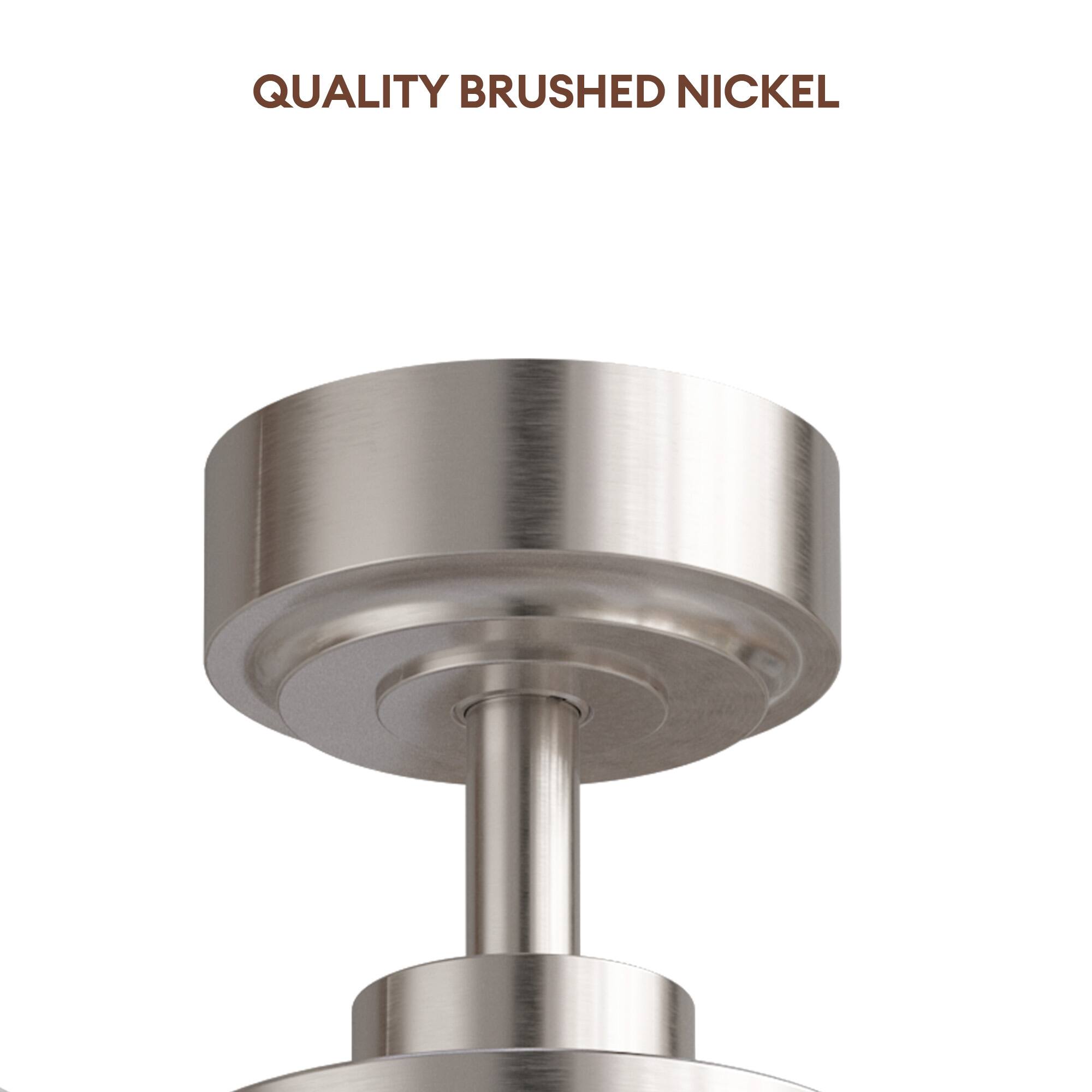 QUALITY BRUSHED NICKEL