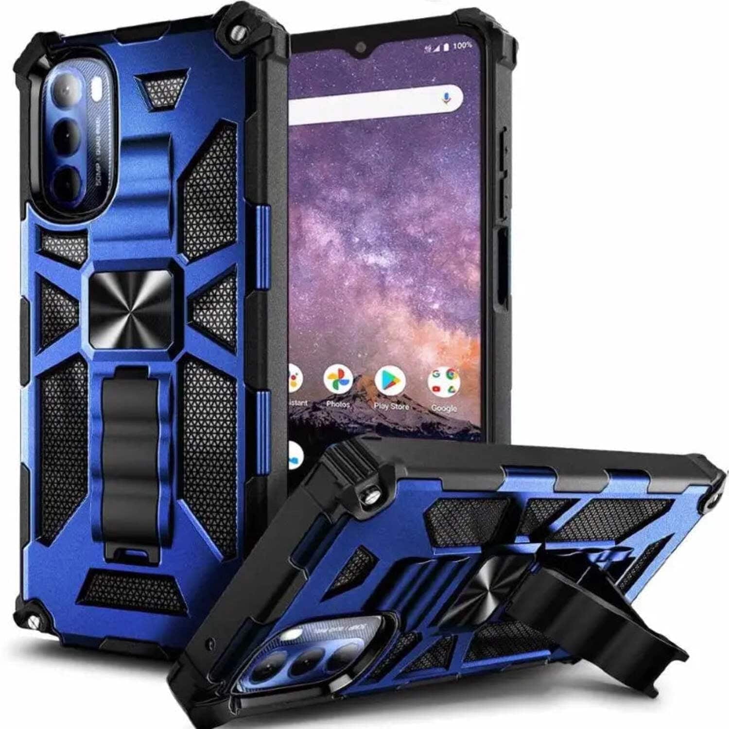 RomeTech - Rome Tech Armor Case for Cricket Icon 4 - Blue