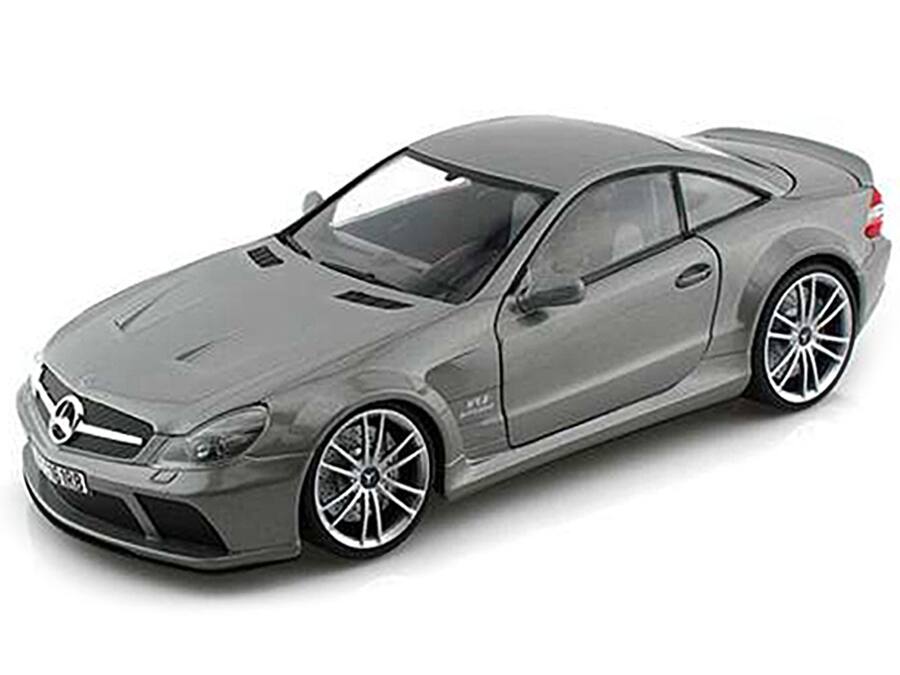 Mercedes SL65 AMG Black Series (R230) Grey 1/18 Diecast Model Car by ...