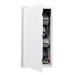 VEVOR - Access Panel for Drywall, 30.3 x 15.2 in Galvanized Steel Access Door, Easy Install Hinged Service Panel - White