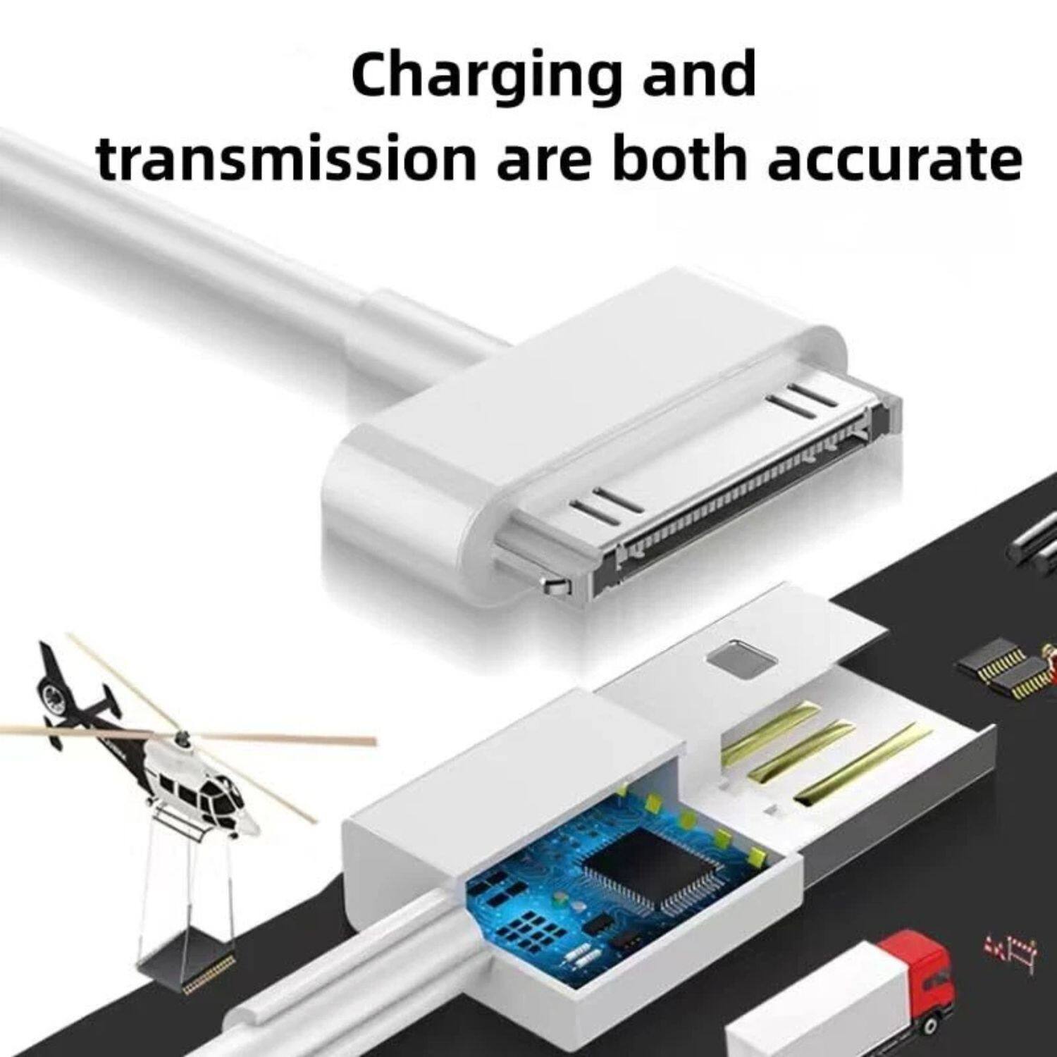 Charging and transmission are both accurate.