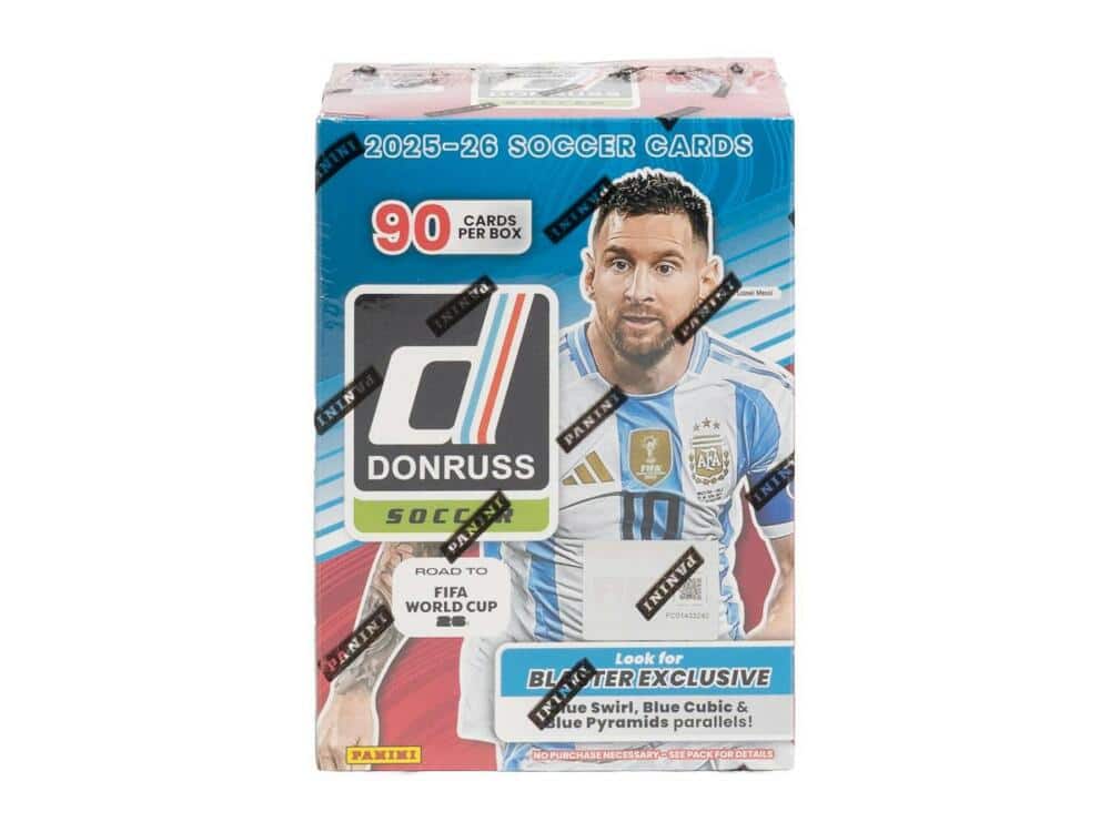 2025-26 Panini Donruss Road to FIFA World Cup Soccer Blaster Box price history on PriceWatchPro