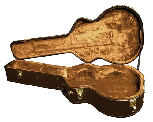 Alt View 3. Washburn - Washburn GCGADLX Deluxe Grand Auditorium Case - Brown.
