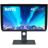 BenQ - AQCOLOR SW321C Photographer 31.5" IPS LED 4K 60Hz AdobeRGB USB-C  Monitor (HDMI/DP/USB-C 60W) - Gray - Front_Zoom