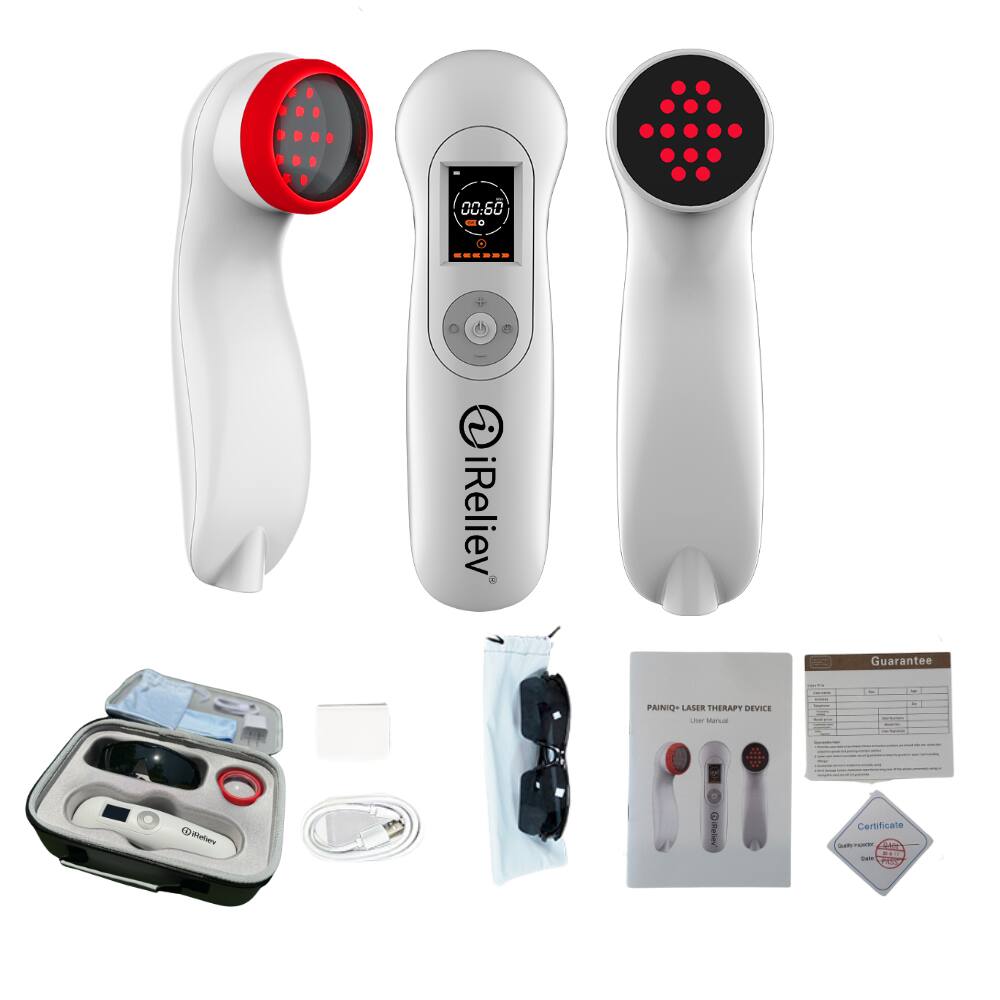 iReliev PainIQ+ Red Light & Infrared Laser Therapy Device - Best Buy