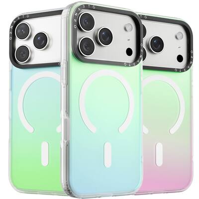 Ornarto for iPhone 17 Pro Max Case 6.9", Compatible with MagSafe, Electroplated Iridescent Phone Case Aurora Green BB-DD-CX-IP17-69BP - Best Buy Ornarto for iPhone 17 Pro Max Case 6.9", Compatible with MagSafe, Electroplated Iridescent Phone Case Aurora Green BB-DD-CX-IP17-69BP - Best Buy