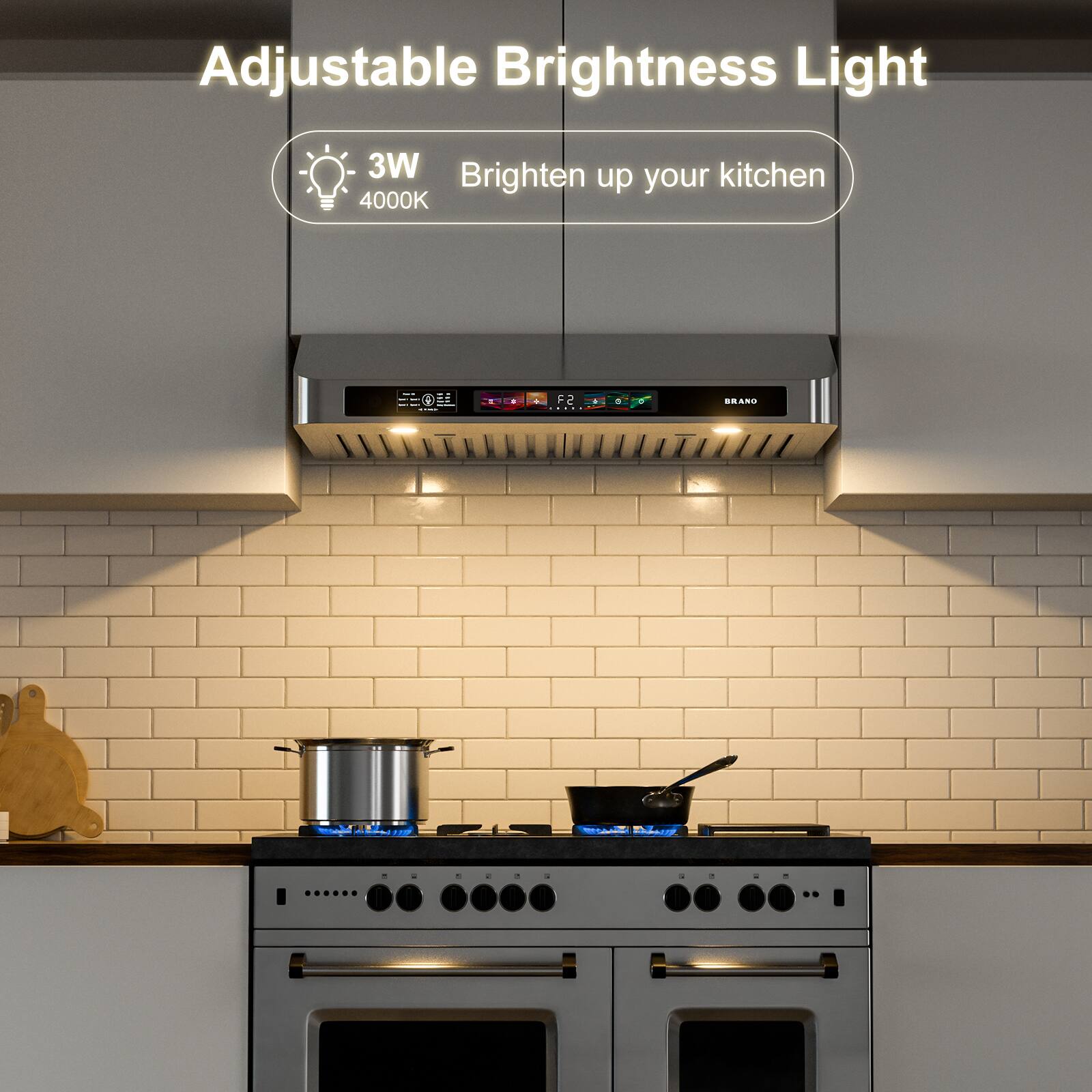 Adjustable Brightness Light

3W 4000K

Brighten up your kitchen