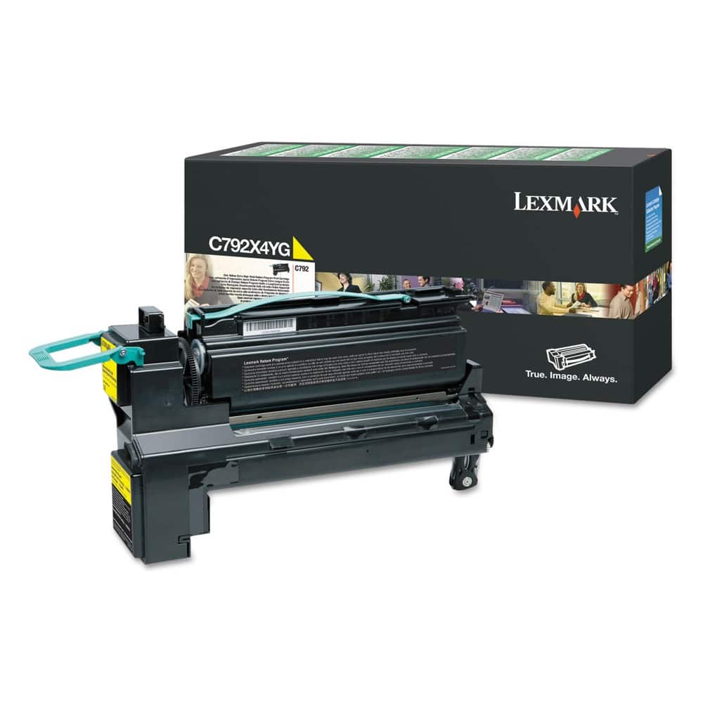 Lexmark - C792X4YG Return Program 17000 Page-Yield Extra High-Yield Toner - Yellow price history on PriceWatchPro