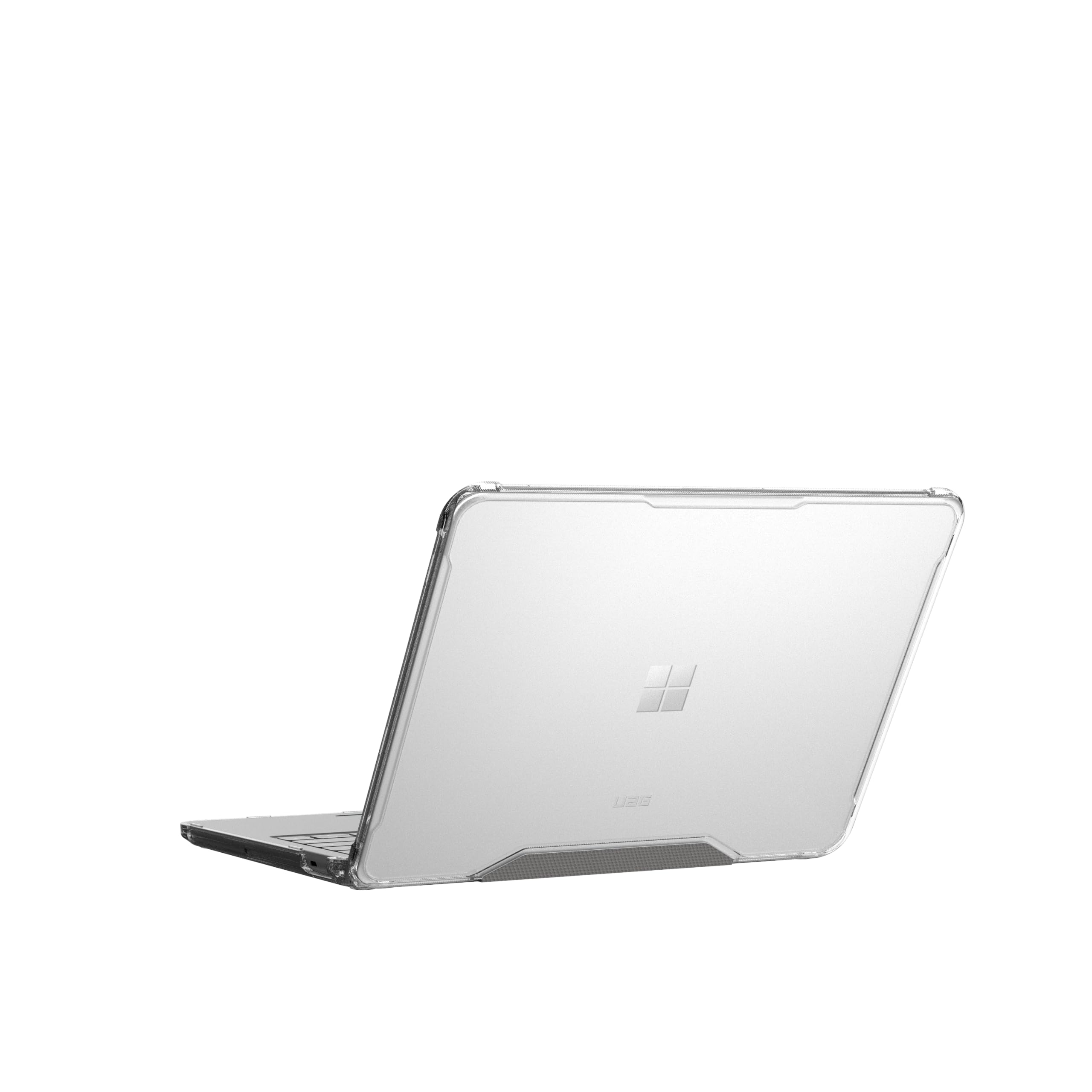 Alt View 6. UAG - Surface Laptop 13" 1st Edition Case - Rugged Hard Shell Military Grade Transparent Protective Cover - Ice.