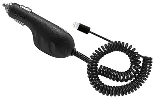 Front Standard. Cellet - Lightning Vehicle Charger for Select Apple® iPhone®, iPod® and iPad® Models.
