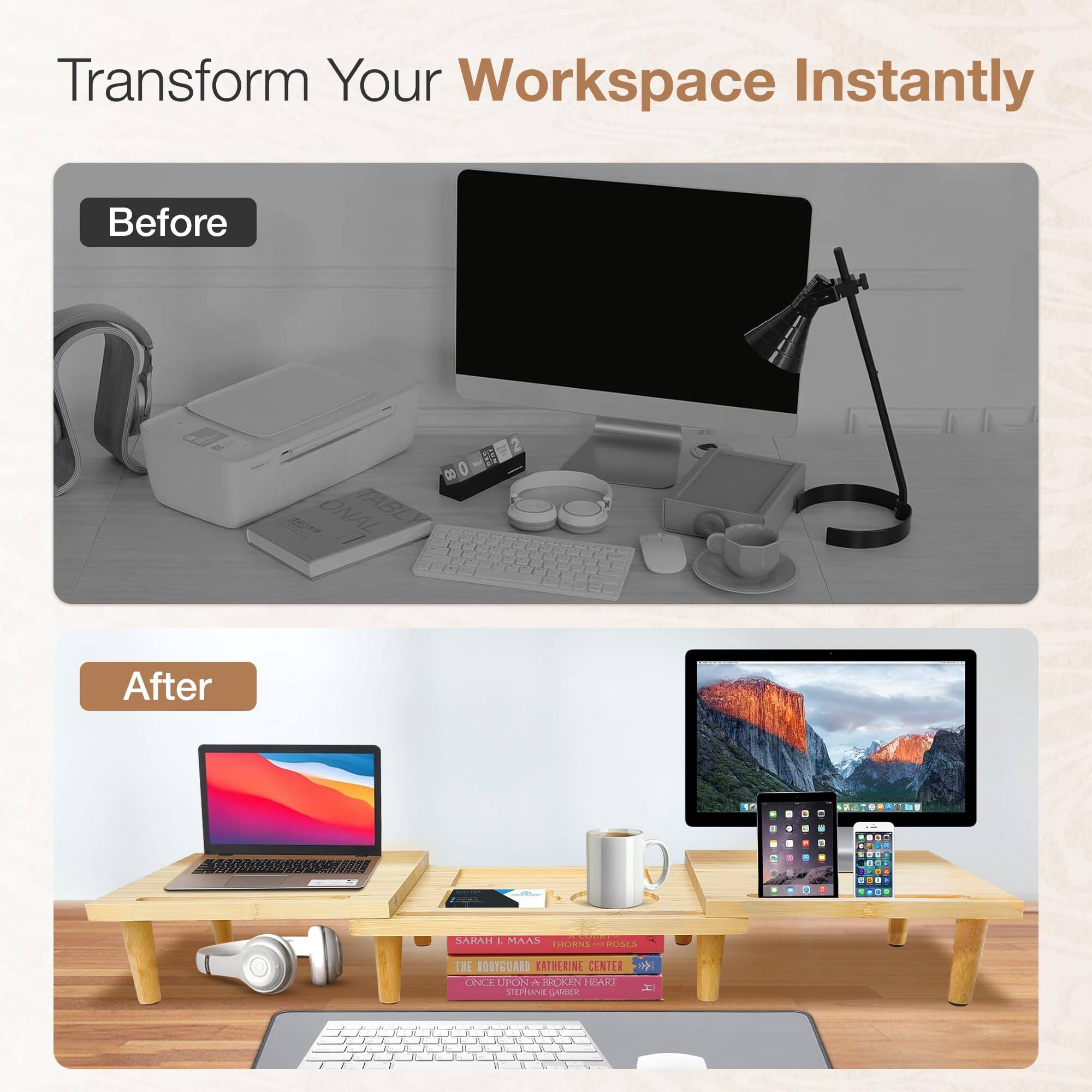 Transform Your Workspace Instantly

Before

After