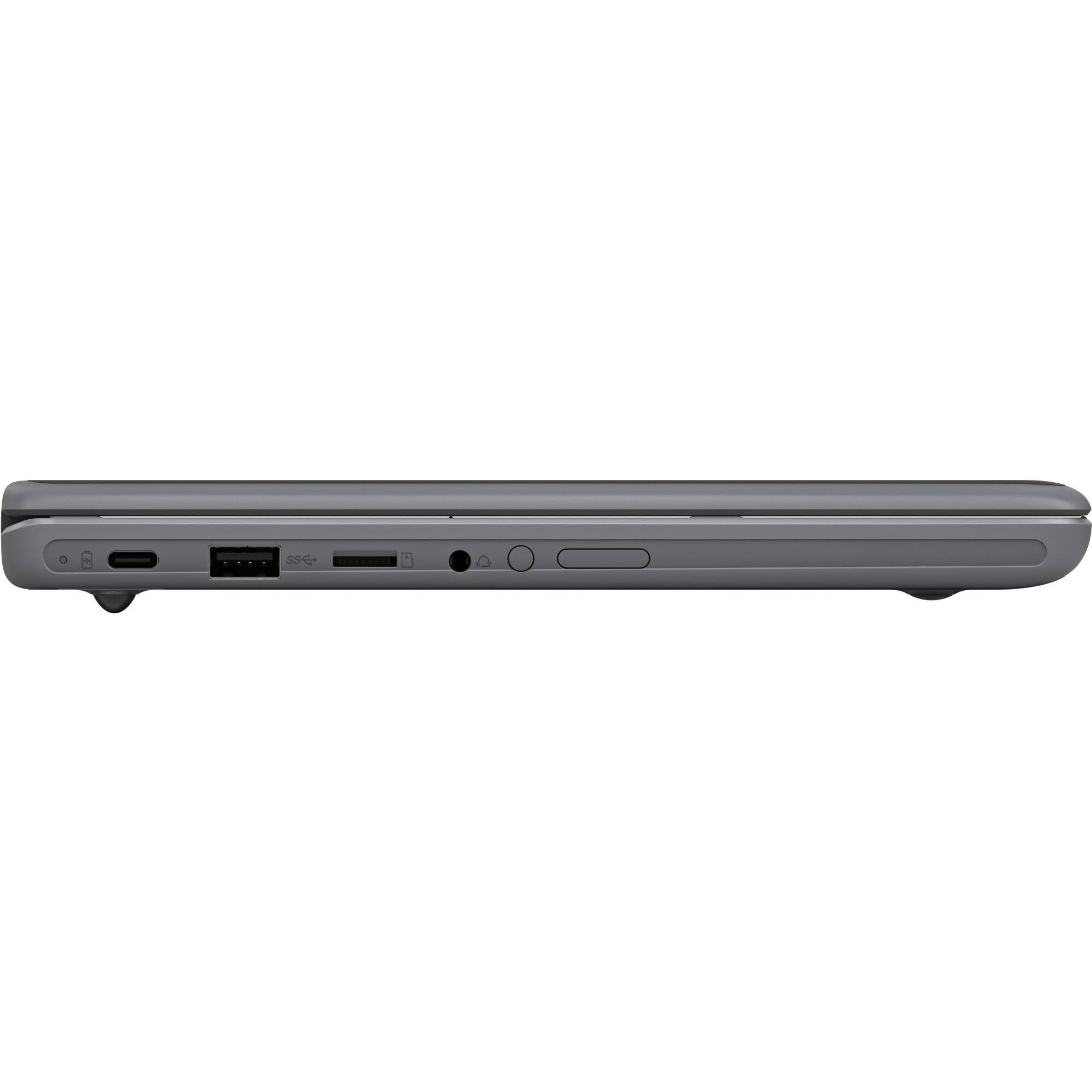 Alt View 2. ASUS - Asus Chromebook Flip CR1100FKA-YZ144T 11.6" Touchscreen Rugged Convertible 2-in-1 Chromebook - Dark Gray.