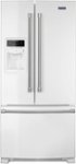 Front Zoom. Maytag - 21.7 Cu. Ft. French Door Refrigerator - White.