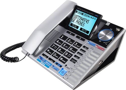 Angle Standard. GE - Pro Series Corded Speakerphone with Digital Answering System.