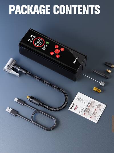 GOOLOO AP150 elektrische Luftpumpe mit bis zu 10bar & 6.000mAh für 19 GOOLOO AP150 elektrische Luftpumpe mit bis zu 10bar & 6.000mAh für 19