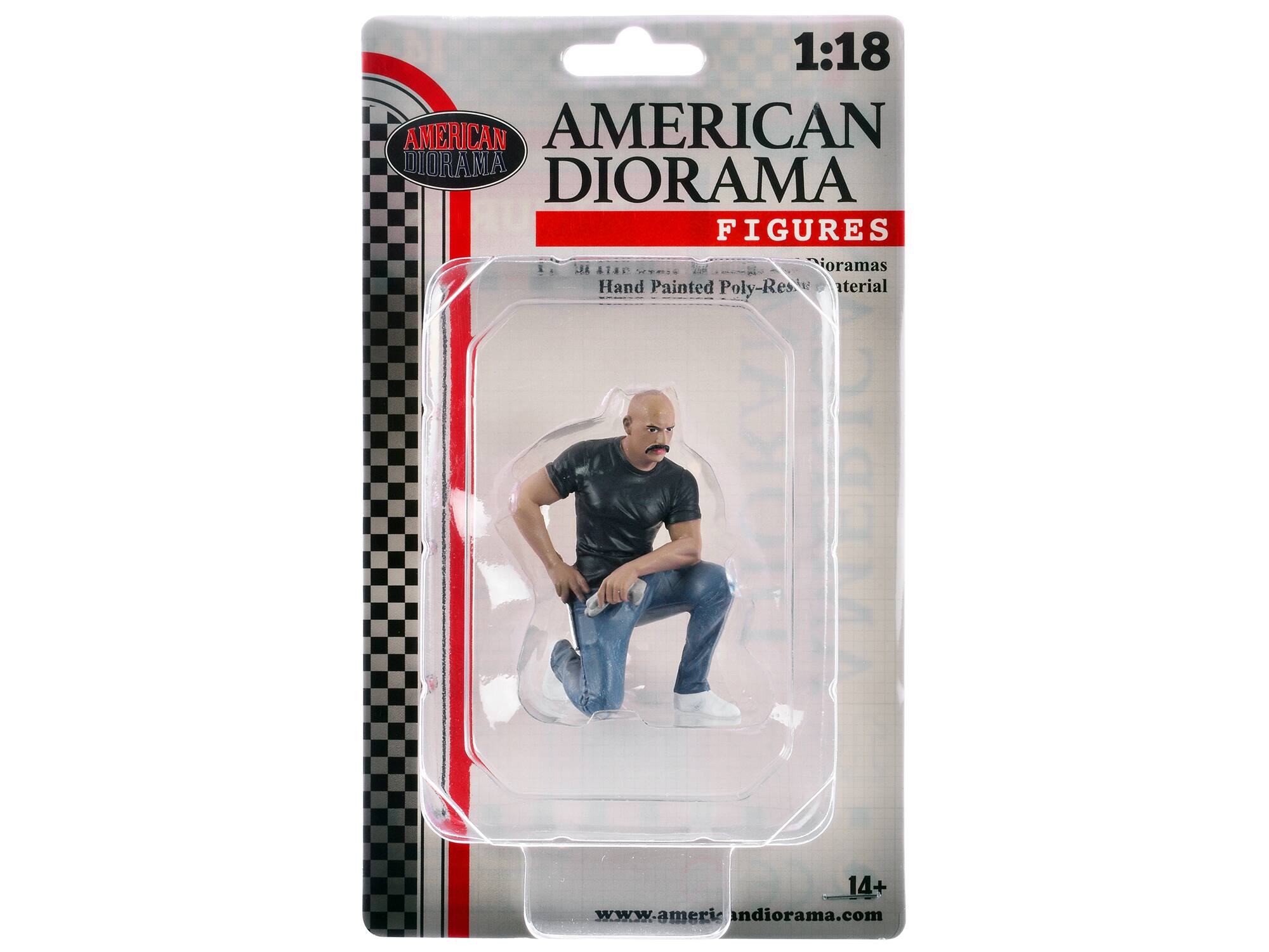 "Muscle Mechanics" Figure #6 for 1/18 Scale Models by American Diorama