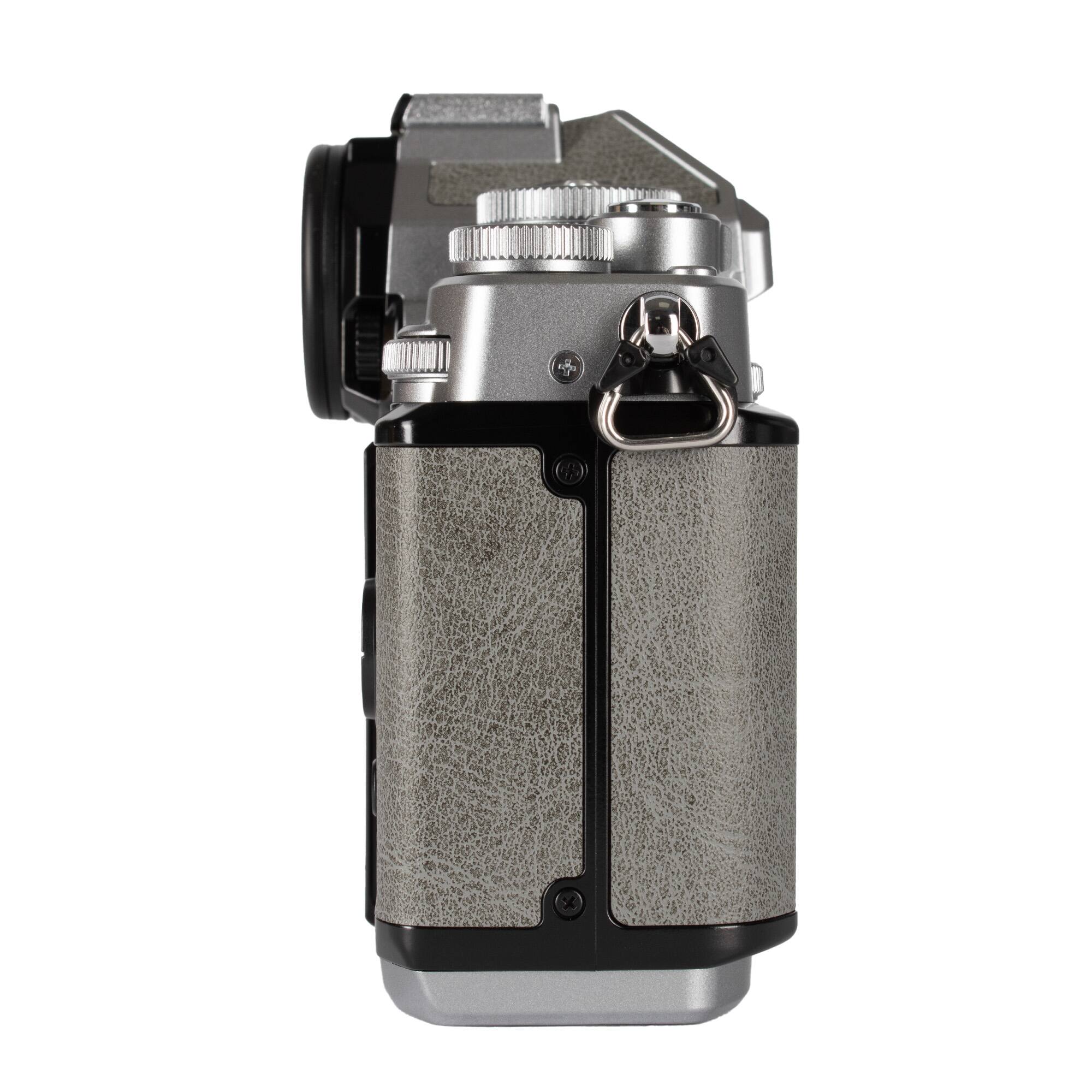 Alt View 6. Nikon - Nikon Z f Mirrorless Camera, Silver/Stone Gray.